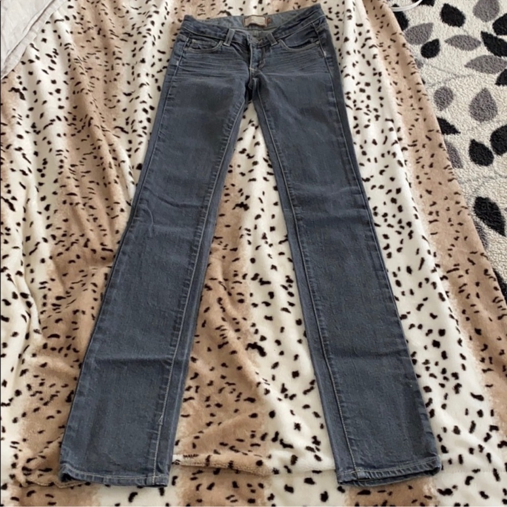 EUC PAIGE DENIM SIZE 24 MELROSE GRAY JEANS